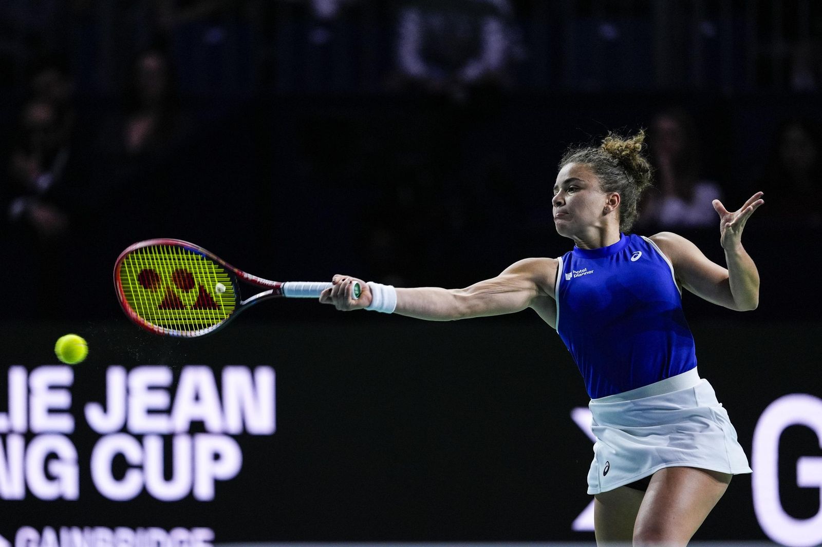 El Italia-Japón de la Billie Jean King en Málaga, en fotos