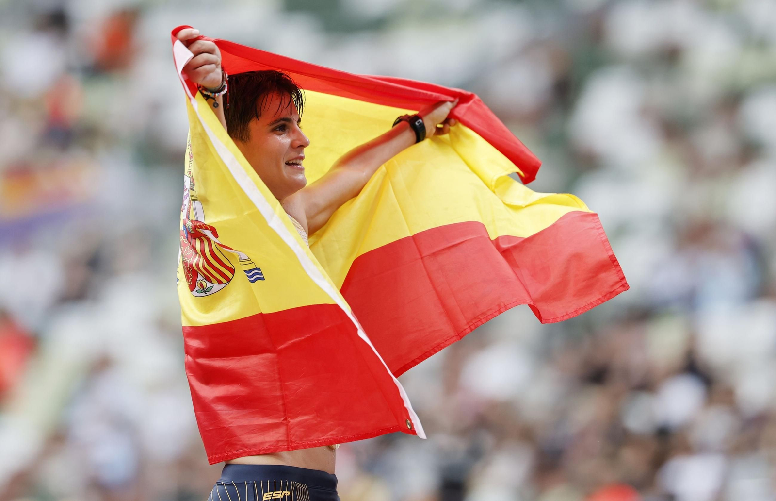 Las mejores fotos del nuevo oro mundial de María Pérez