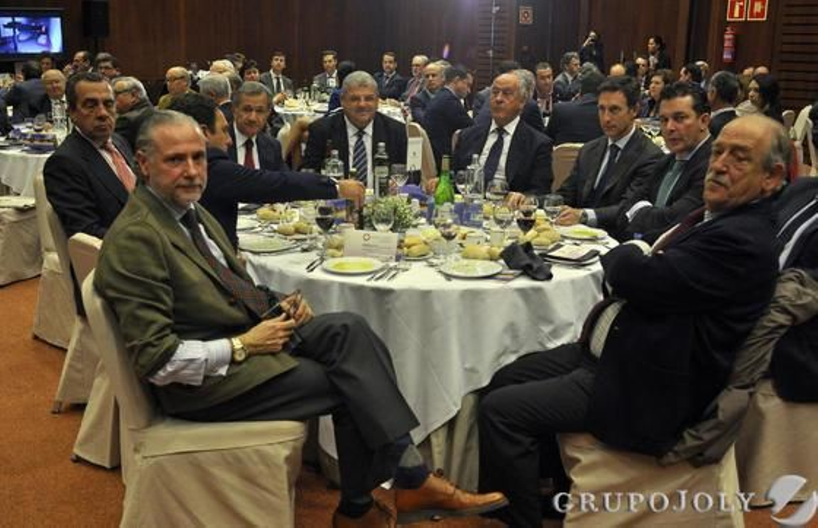 Leonardo Rodríguez de la Borbolla, Julián García de la Borbolla, Alberto Yarte, Jorge Segura, José María Gil Arévalo, Ramón Valencia, Luis Sánchez Manzano, Juan Manuel Rufino y Jesús Bores. / Manuel Gómez
