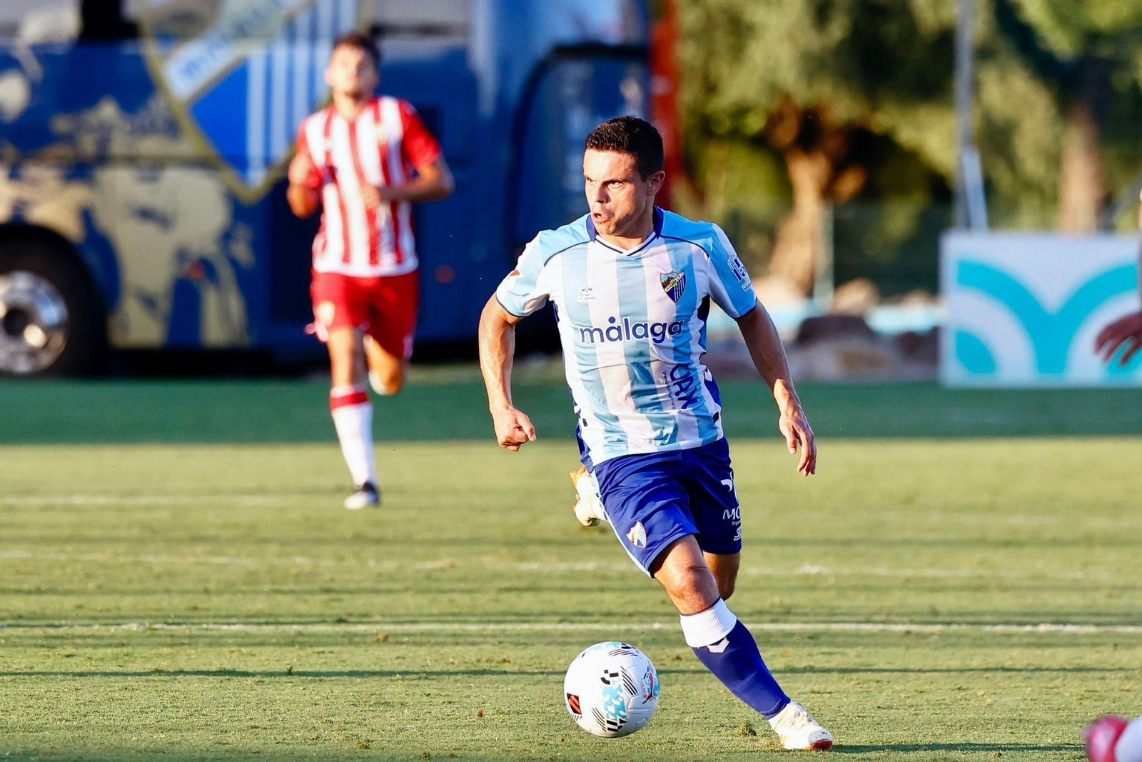Almería-Málaga CF, en fotos