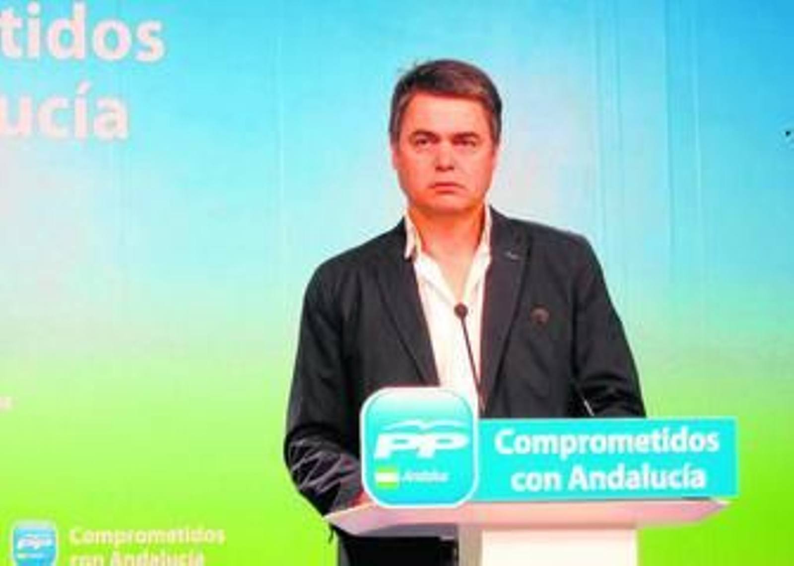 Carlos Rojas, en rueda de prensa.