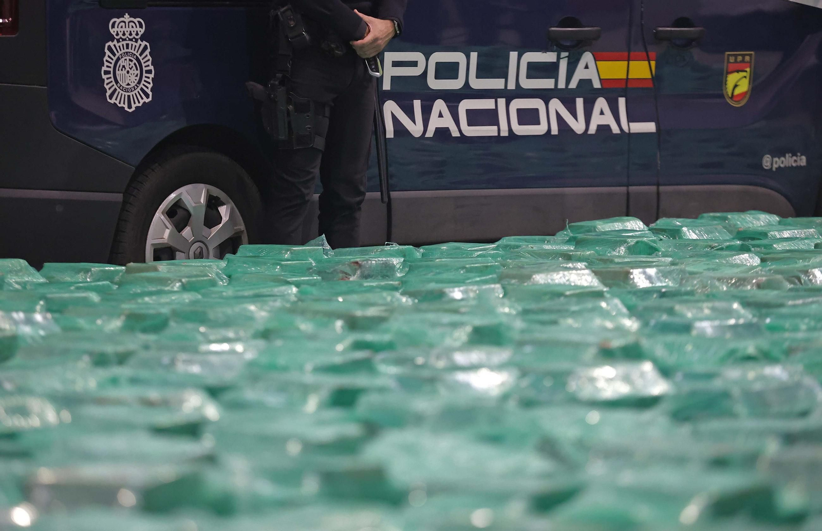 Una operación conjunta de la Policía Nacional en el Campo de Gibraltar.