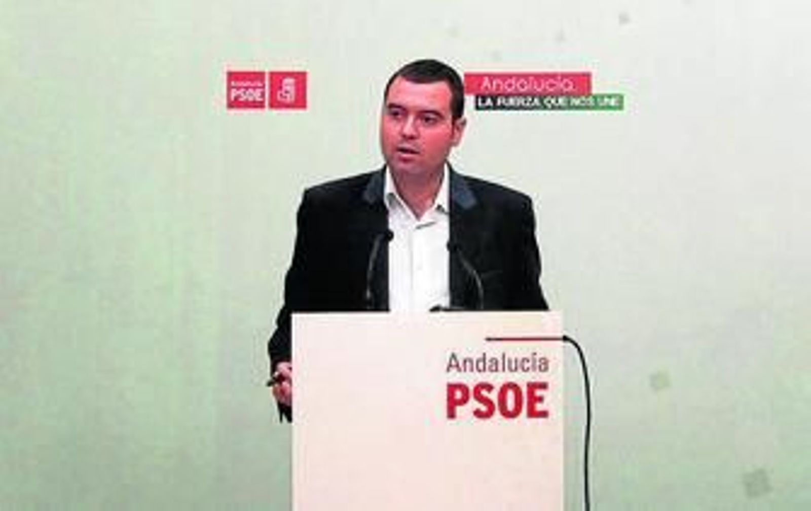 José Manuel Mármol, durante la rueda de prensa.