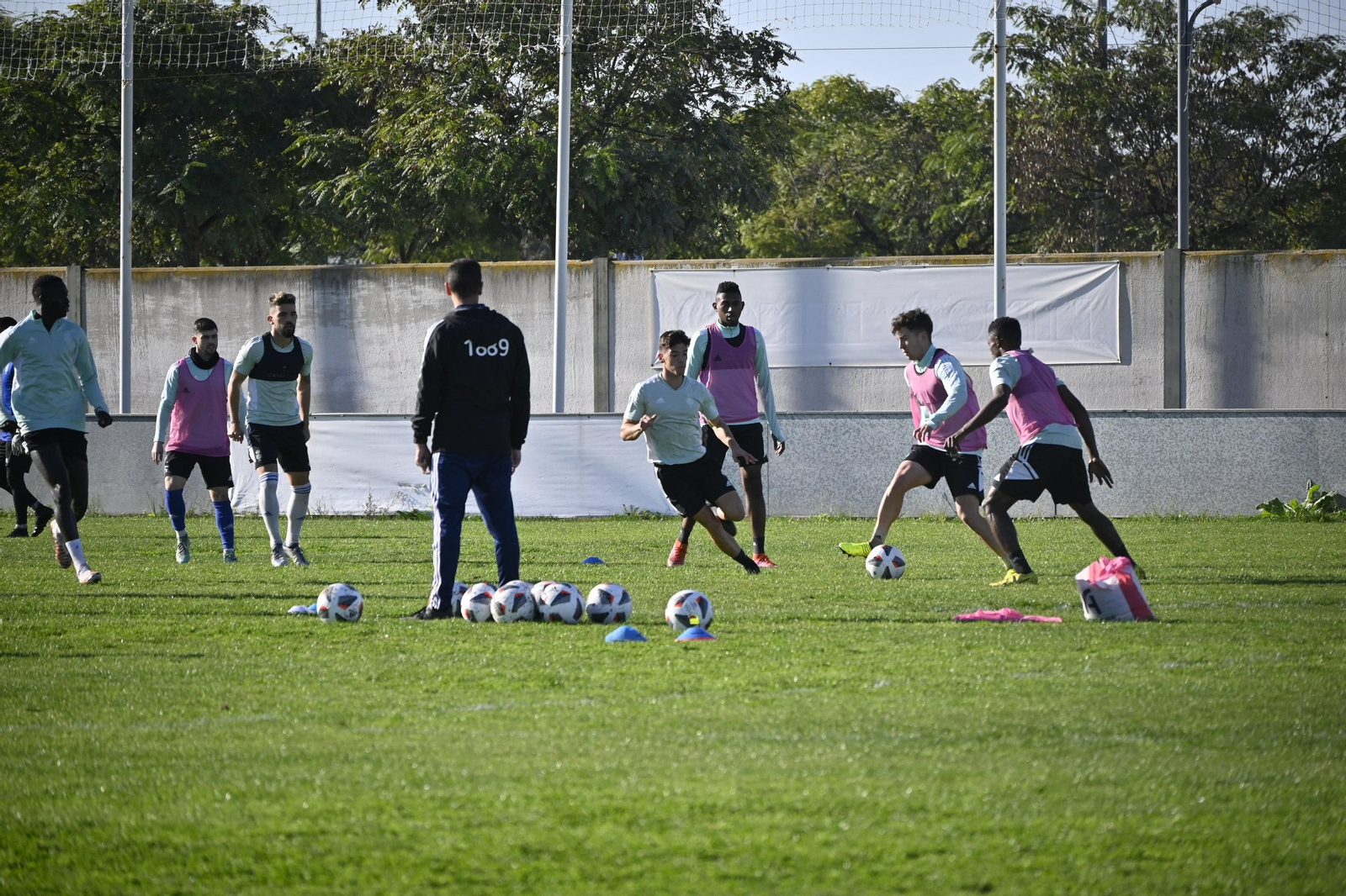 Vuelta a los entrenamientos del Recre