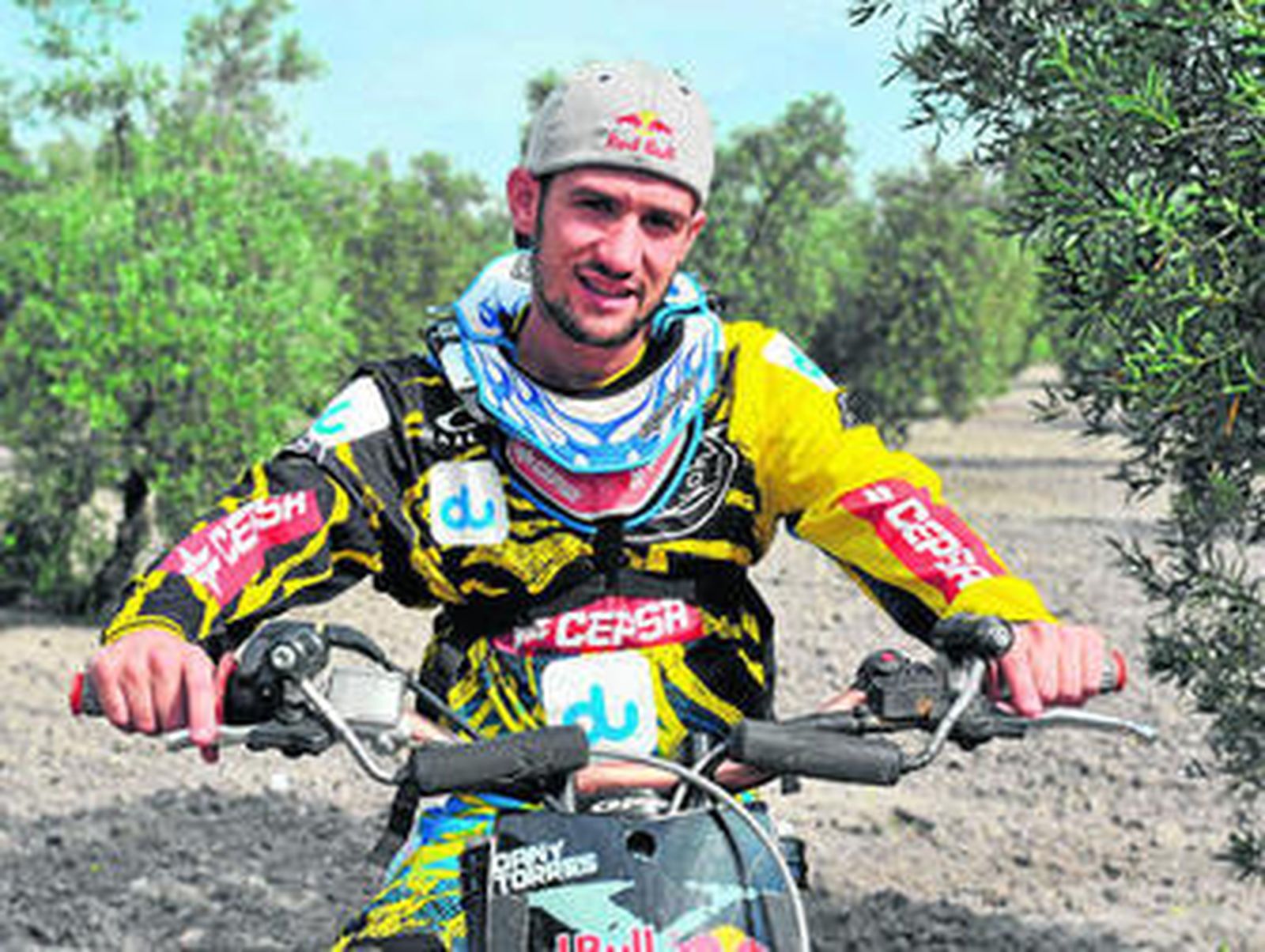 Una de las piruetas más espectaculares que entrena Dany Torres.