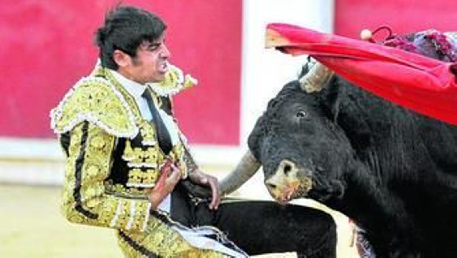 Con la cogida de Miguel Ángel Perera, la afición de Albacete vivió momentos de verdadera angustia.