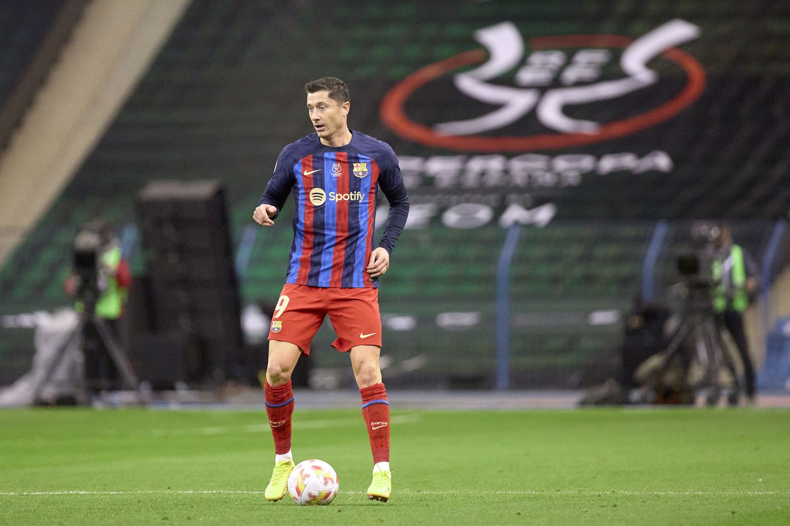 Las fotos de la primera parte del Betis - Barcelona