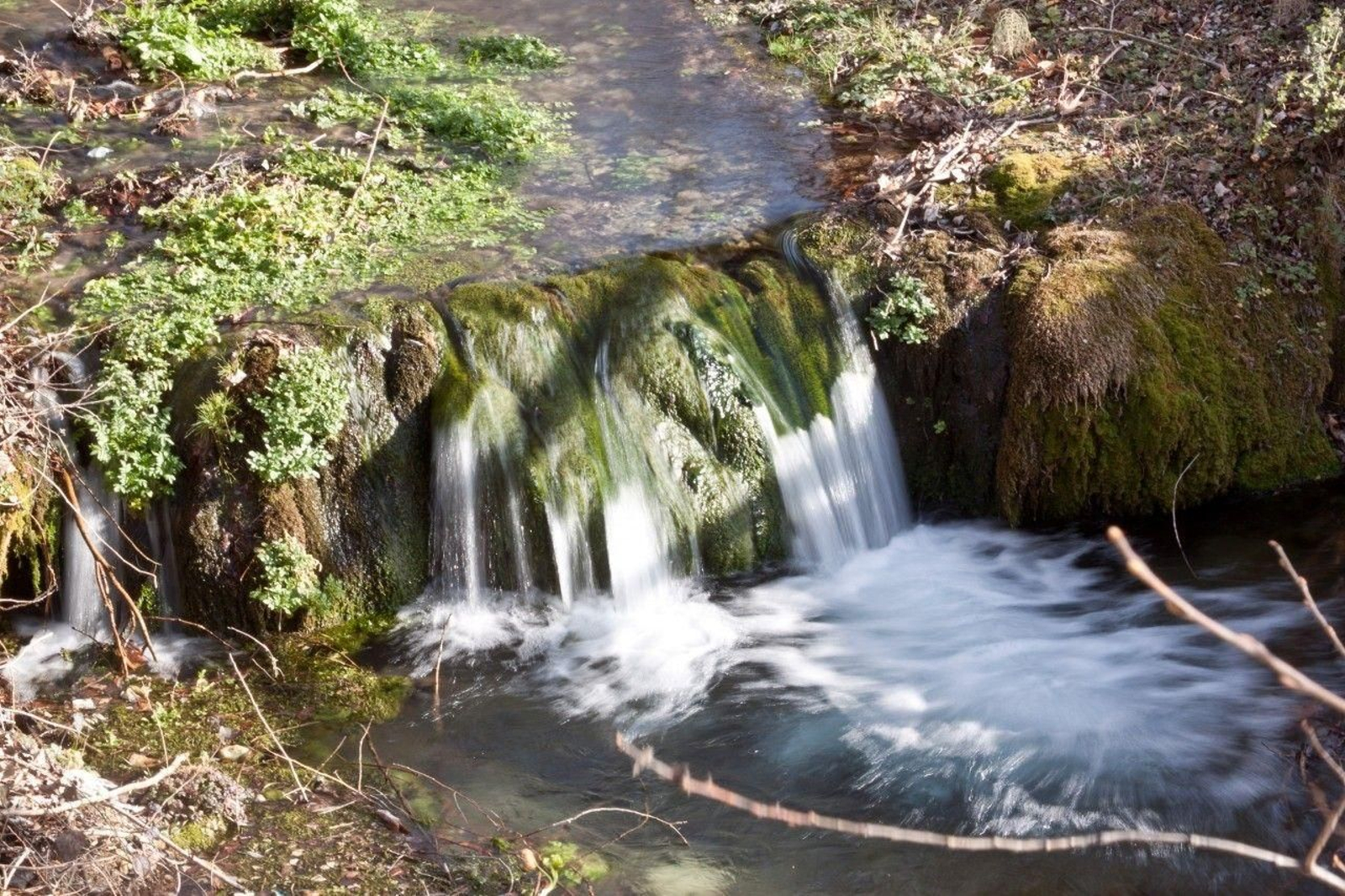 Las Chorreras, un paraje natural con pozas perfectas para refrescarse en Valdepeñas de Jaén.