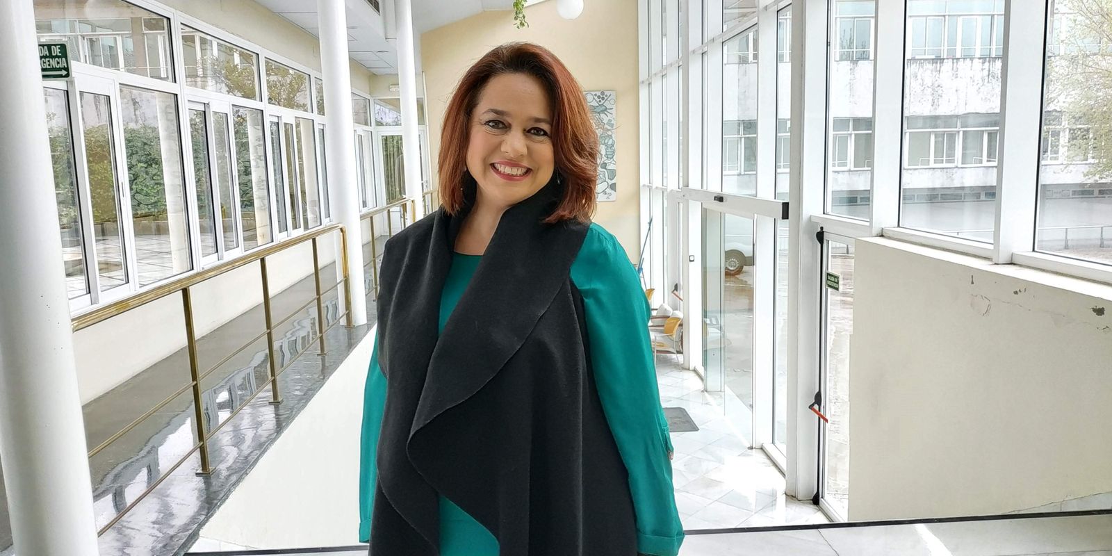 La periodista linense Susana Herrera, candidata de Ciudadanos en Tomares.