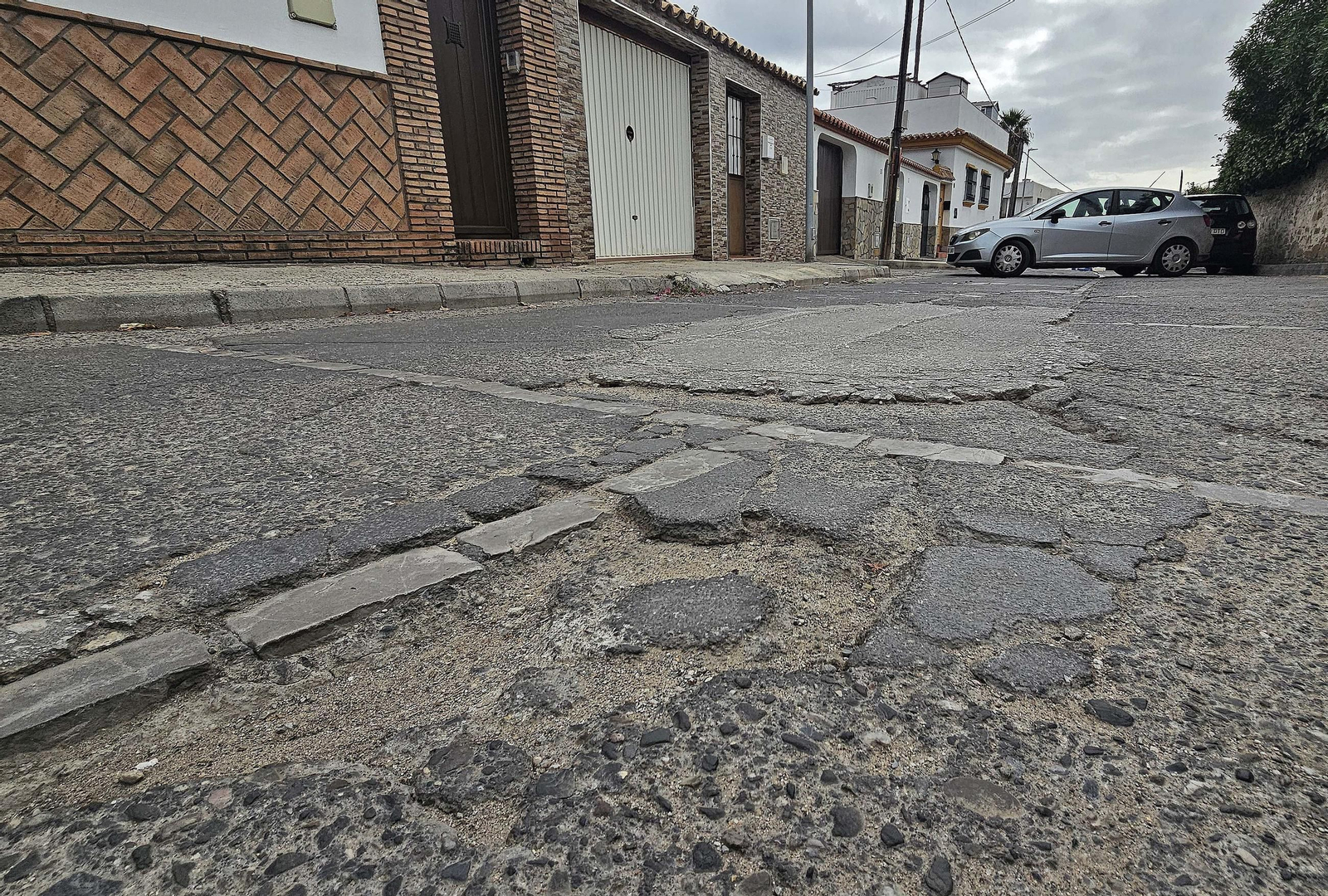 Fotos de los desperfectos en las barriadas de Getares en Algeciras
