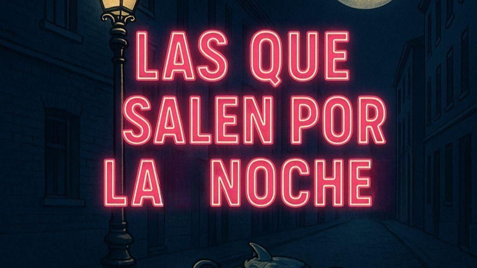 El cartel de la chirigota 'Las que salen por la noche'.