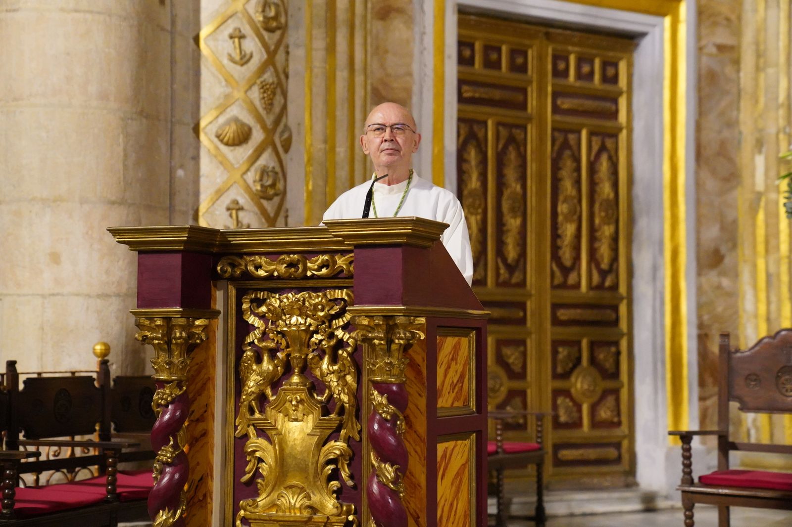 La visita del Almería a la Patrona, en imágenes