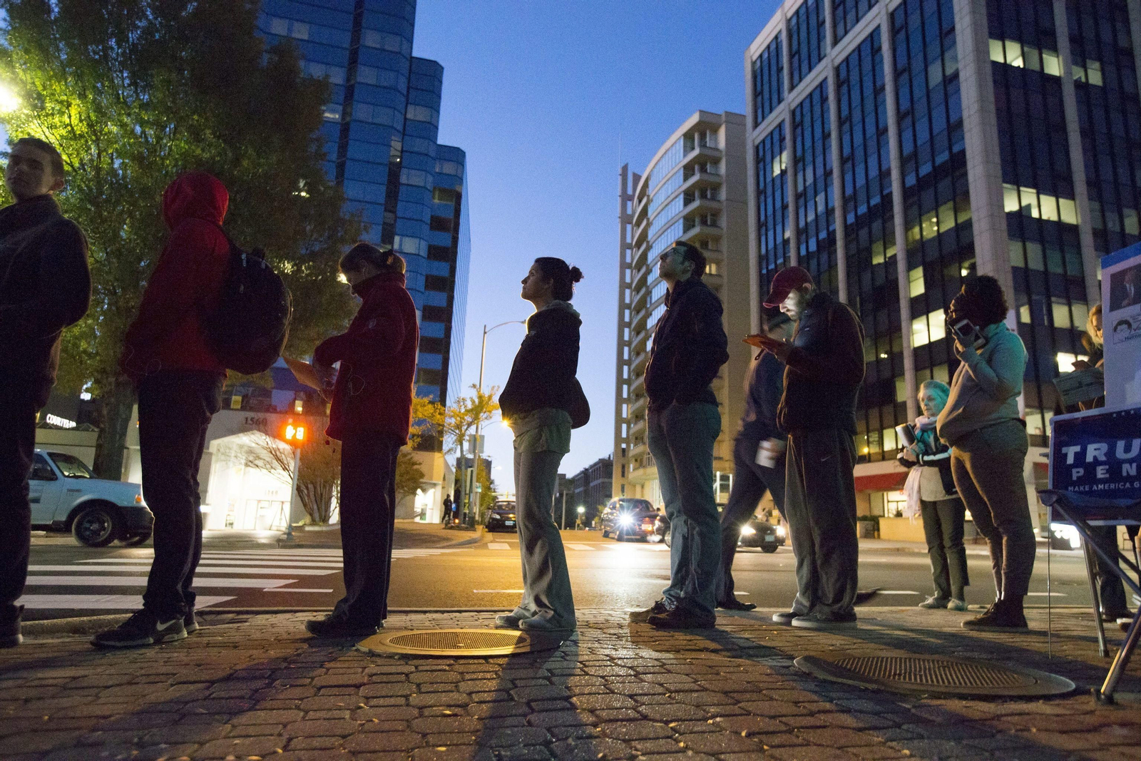 La jornada electoral en EEUU