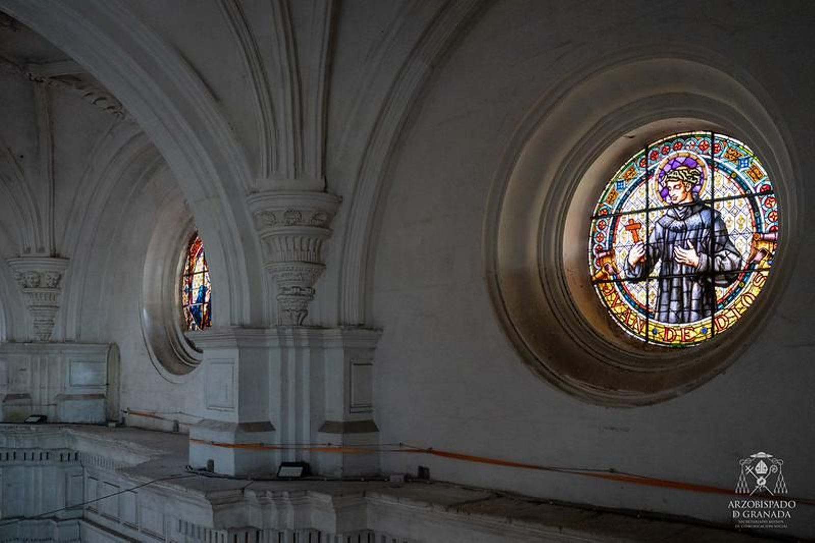 Las imágenes de Granada y la Catedral desde su torre, en plena restauración