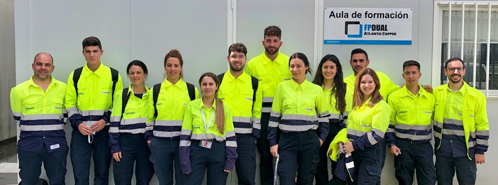 Aprendices de FP Dual en Atlantic Copper.