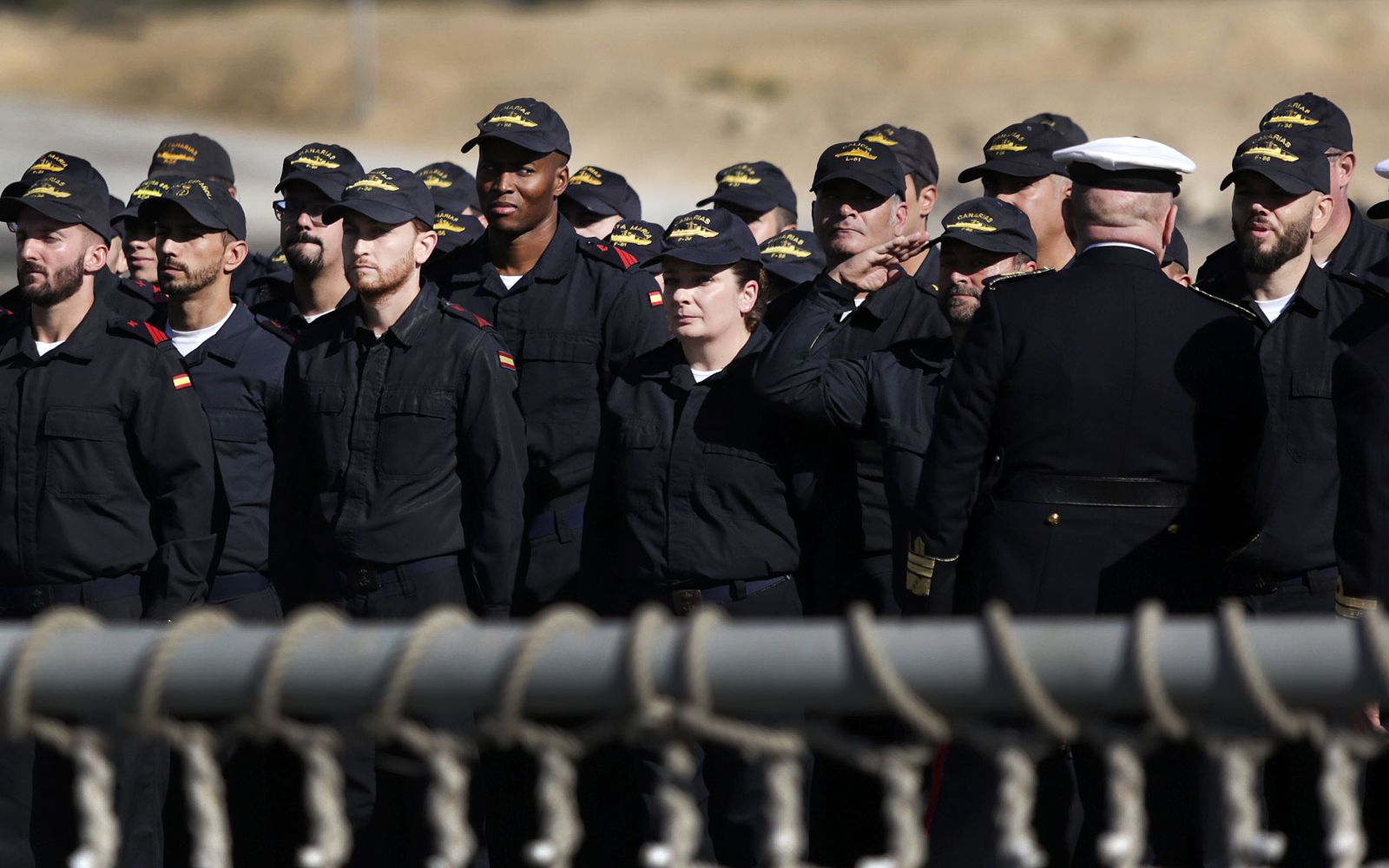 Las mejores imágenes del regreso de la fragata 'Canarias'