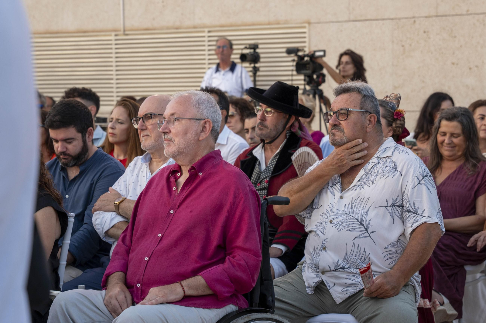 Las imágenes de la presentación de la Feria de Almería 2025 en honor de la Virgen del Mar