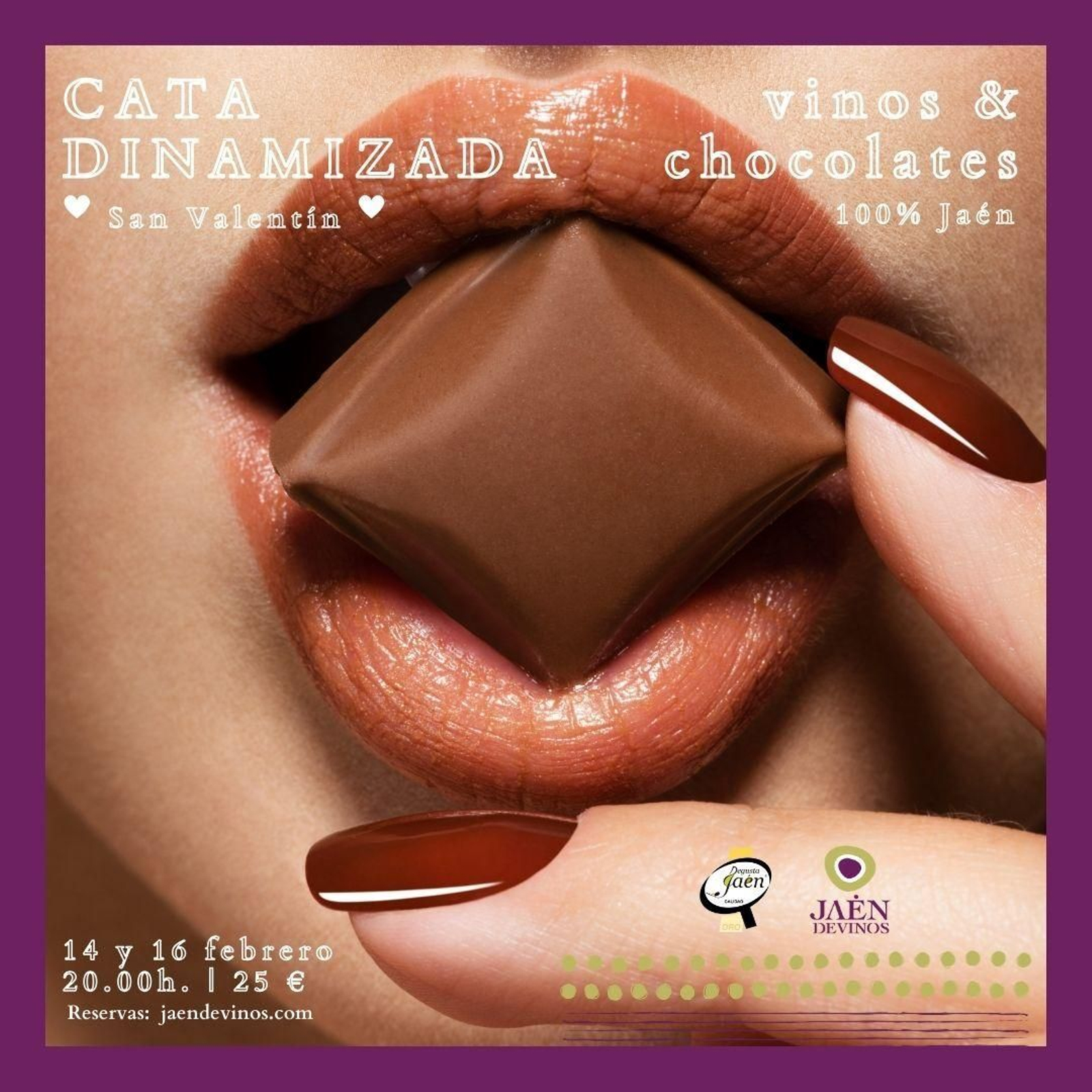 Siente cada bocado de placer con la degustación de hasta seis chocolates diferentes.