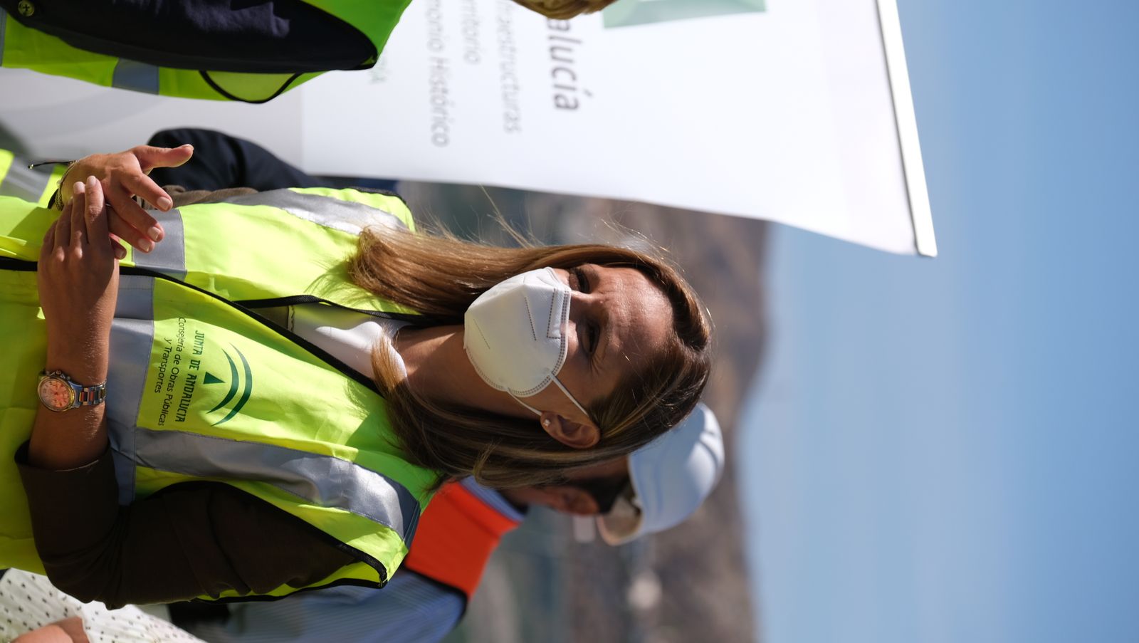 Fotogalería visita Consejera de Fomento a las obras de la Autovía del Almanzora