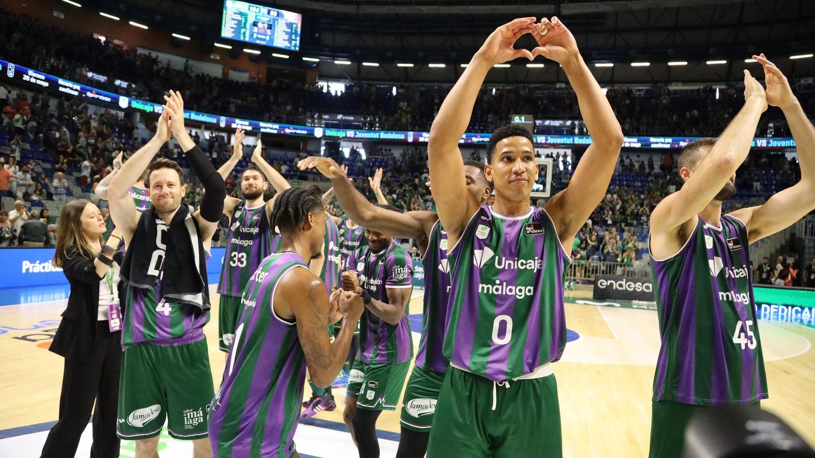 Las fotos del Unicaja-UCAM Murcia
