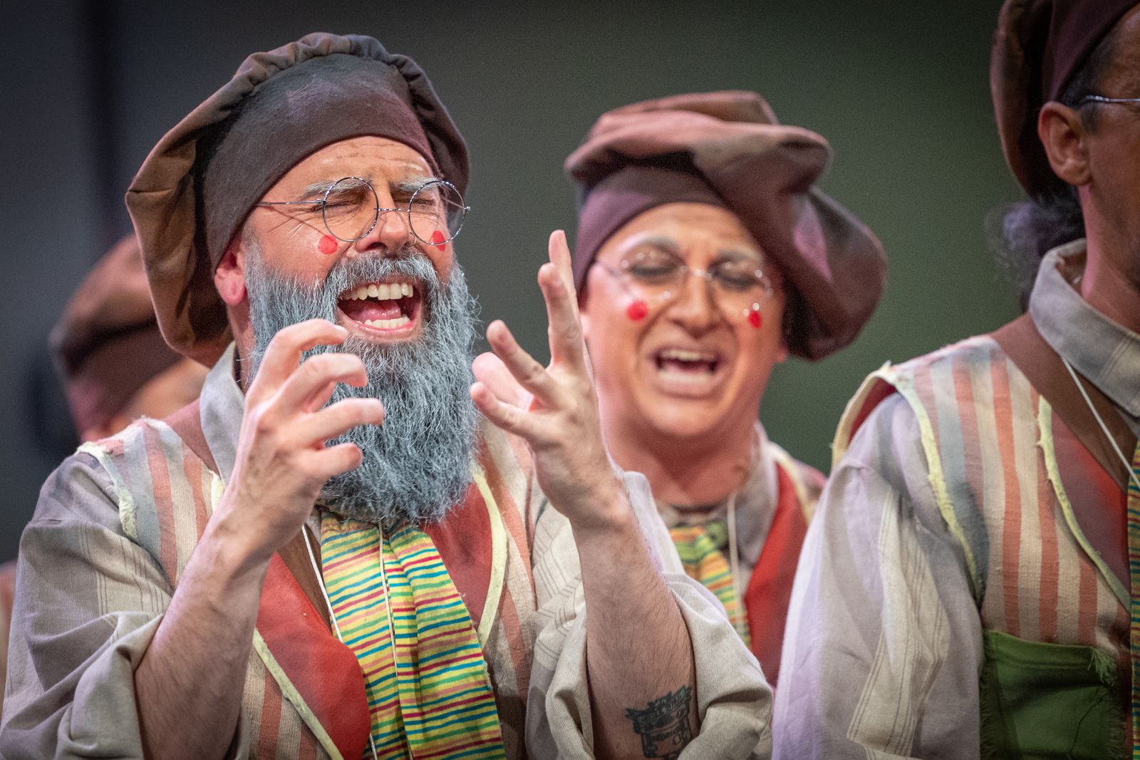 Comparsa 'Los maestros'