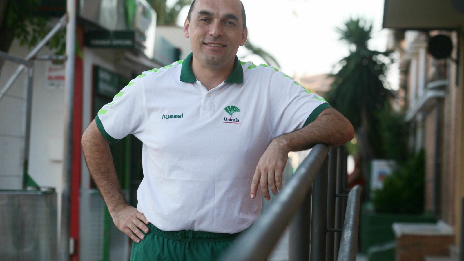 Manolo Trujillo, en su anterior etapa en el Unicaja.