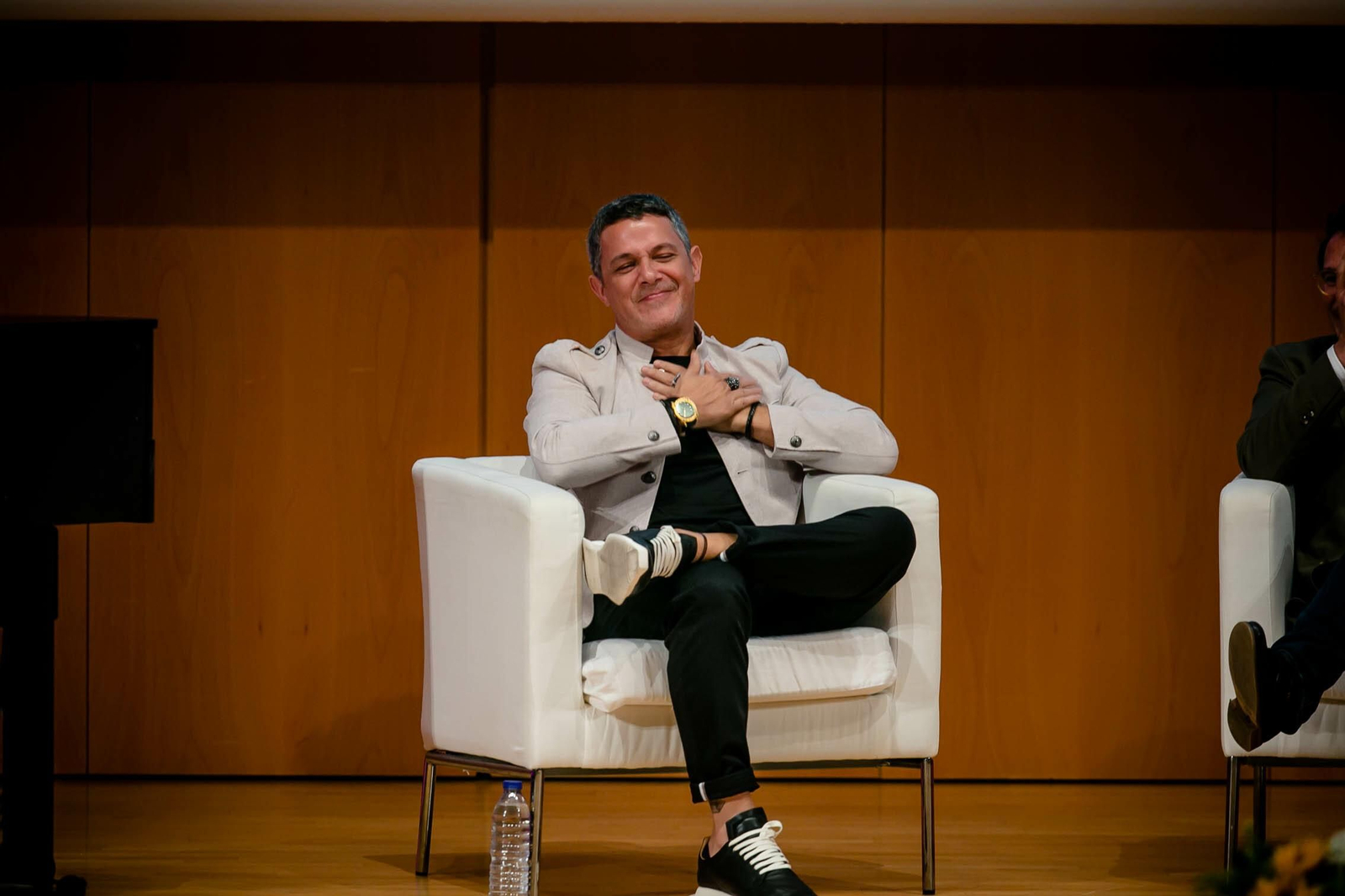 Acto de reconocimiento de Alejandro Sanz como hijo adoptivo de Cádiz