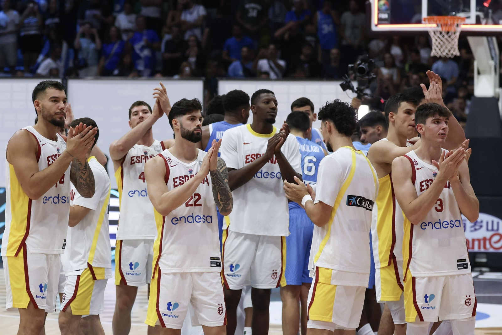 Las fotos del España - Grecia de baloncesto en el adiós de Scariolo