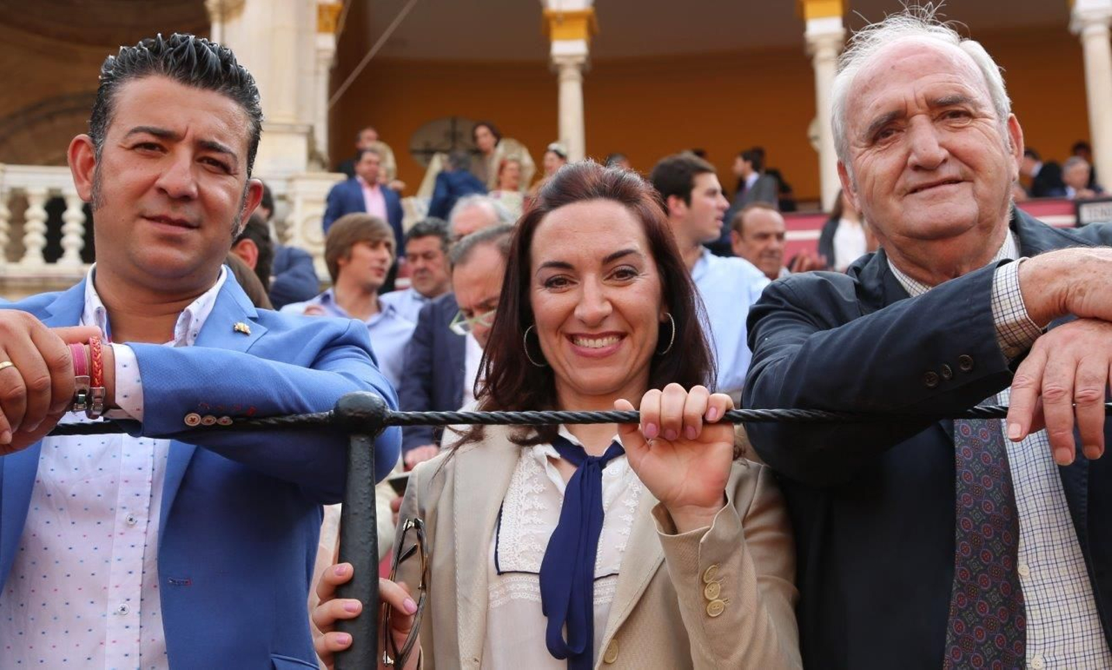 Emilio José Díaz, Ana Isabel Borrego y Javier Buendía