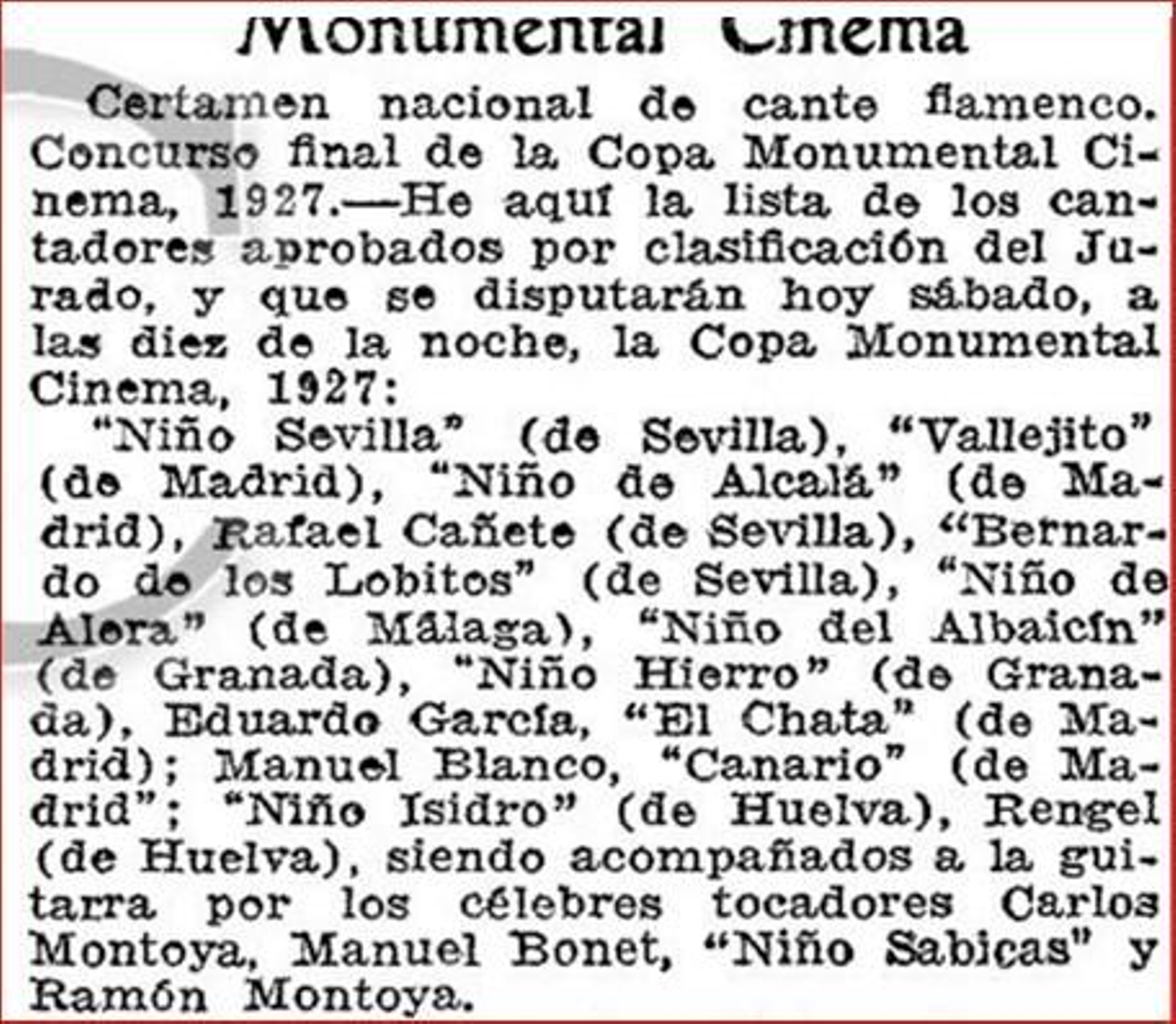 3. ABC de Madrid, 17 septiembre 1927. 3. ABC de Madrid, 17 septiembre 1927.