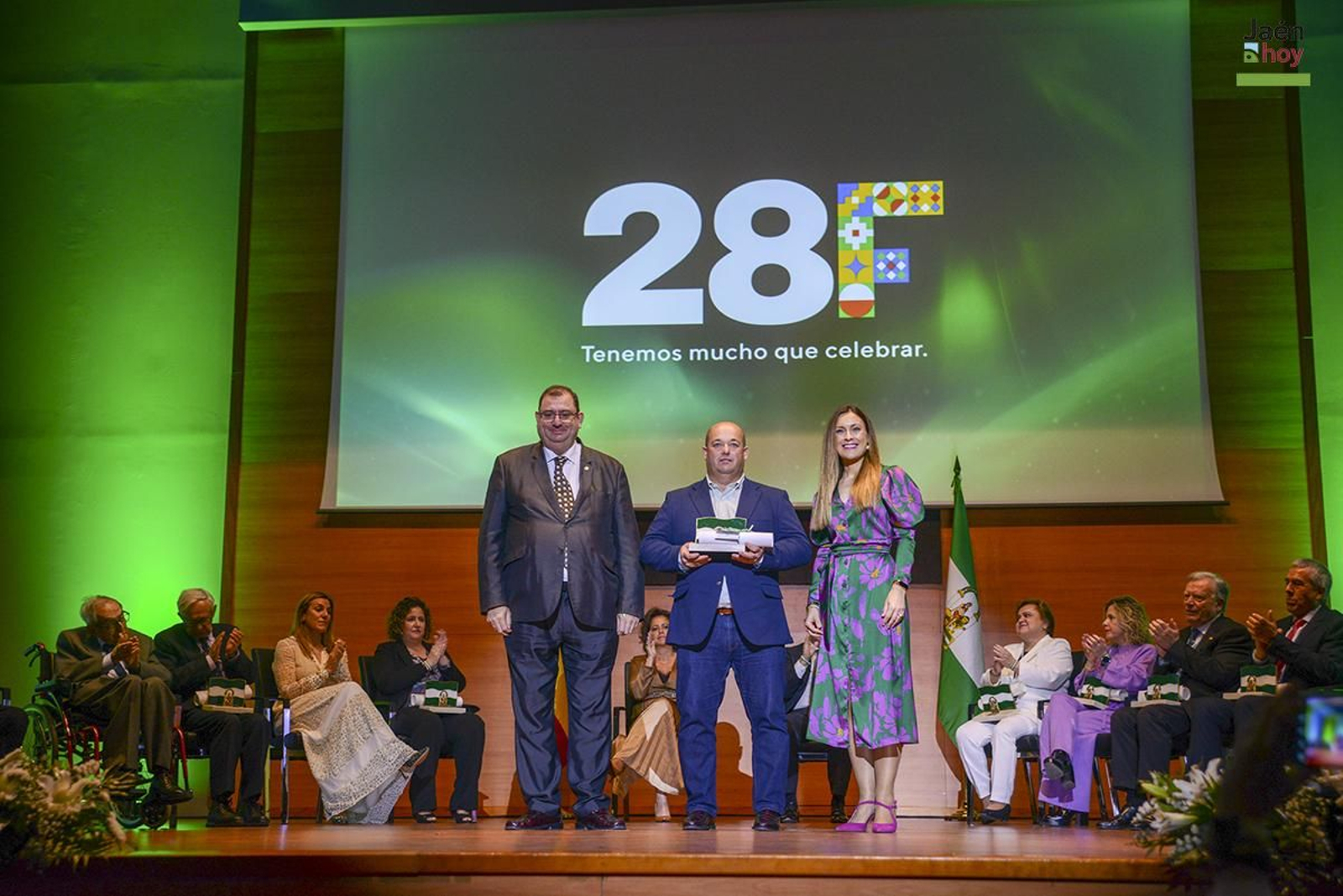 Así se ha vivido la entrega de las Banderas de Andalucía de la provincia de Jaén