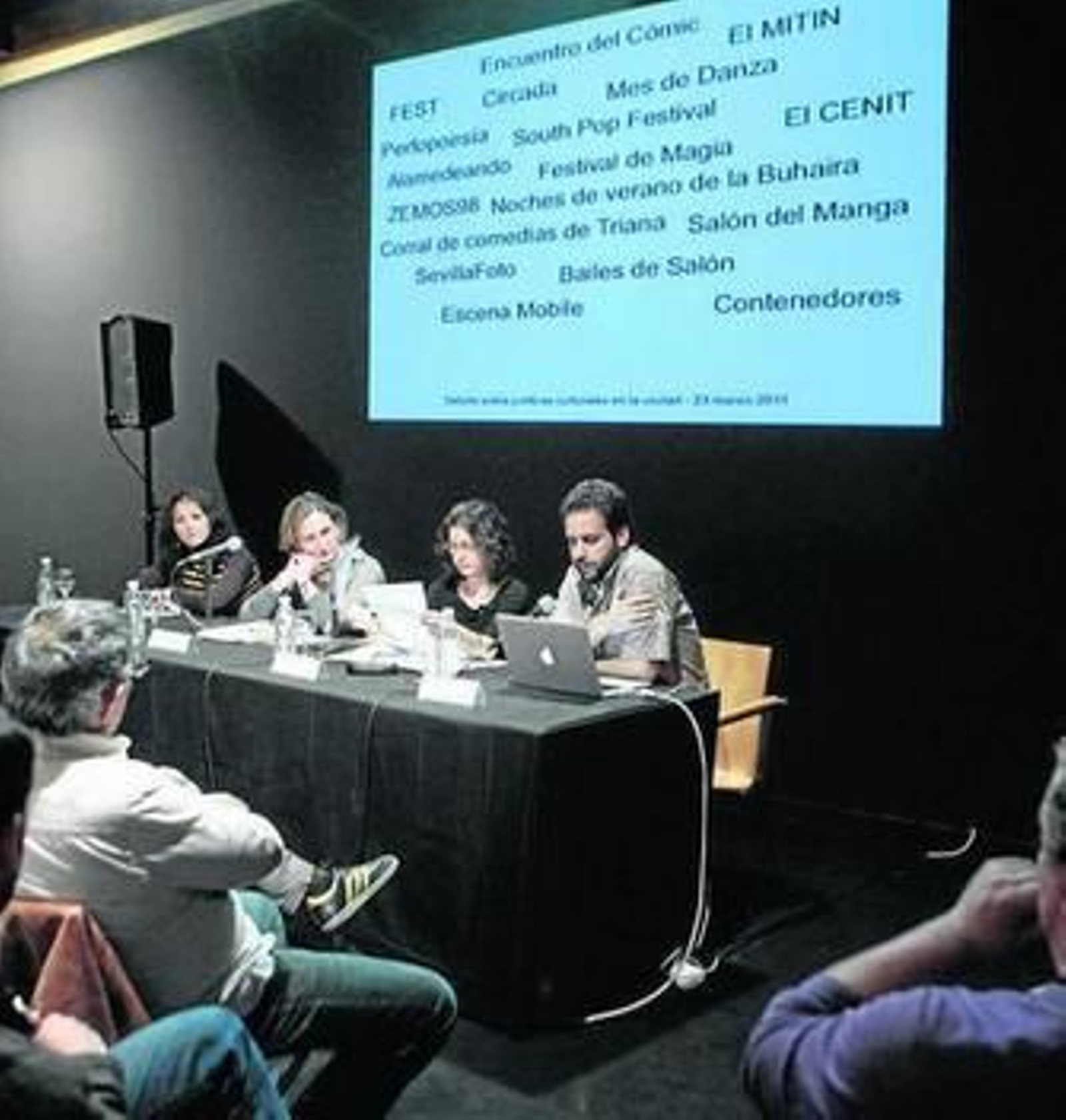 Al-Khouli, Sánchez, De Pablos y Pedro Jiménez (Zemos98).