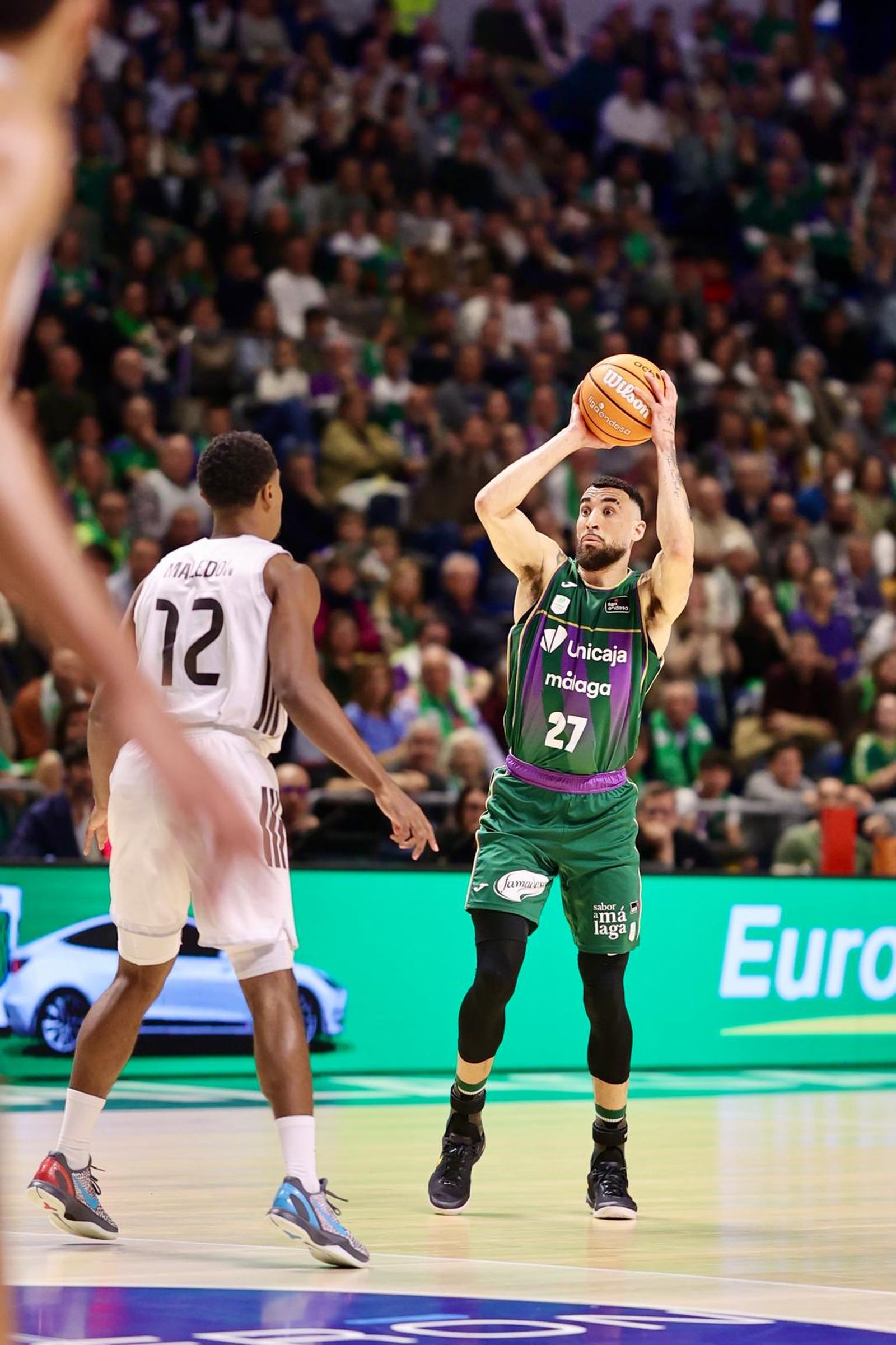 Unicaja-Real Madrid, en fotos