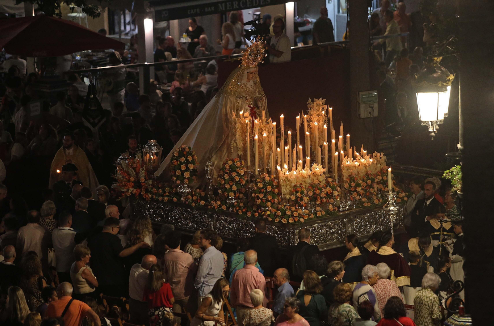 La Magna Mariana de Algeciras por la Plaza Alta, en imágenes