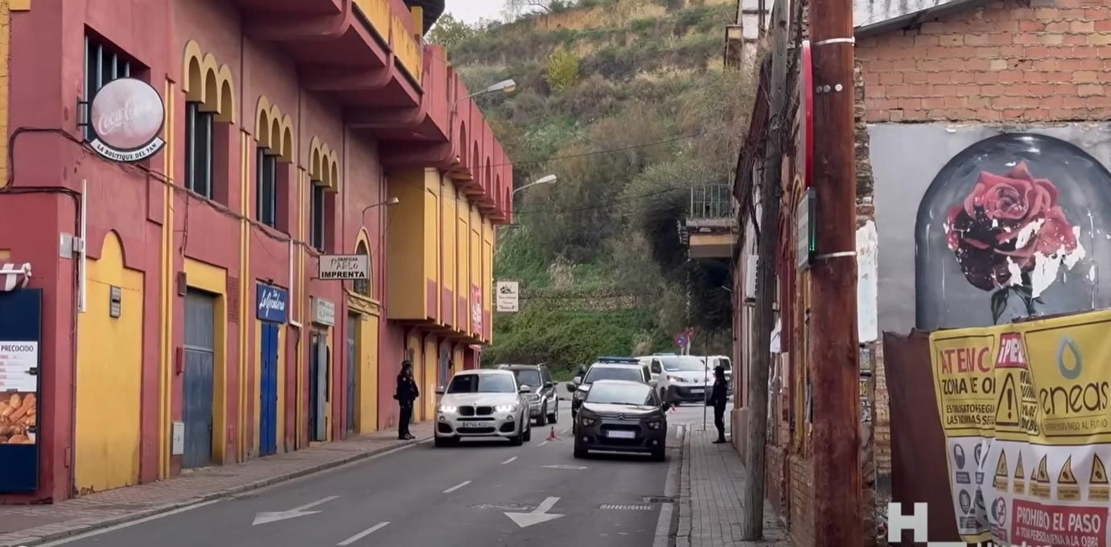 Desalojo en La Merced.