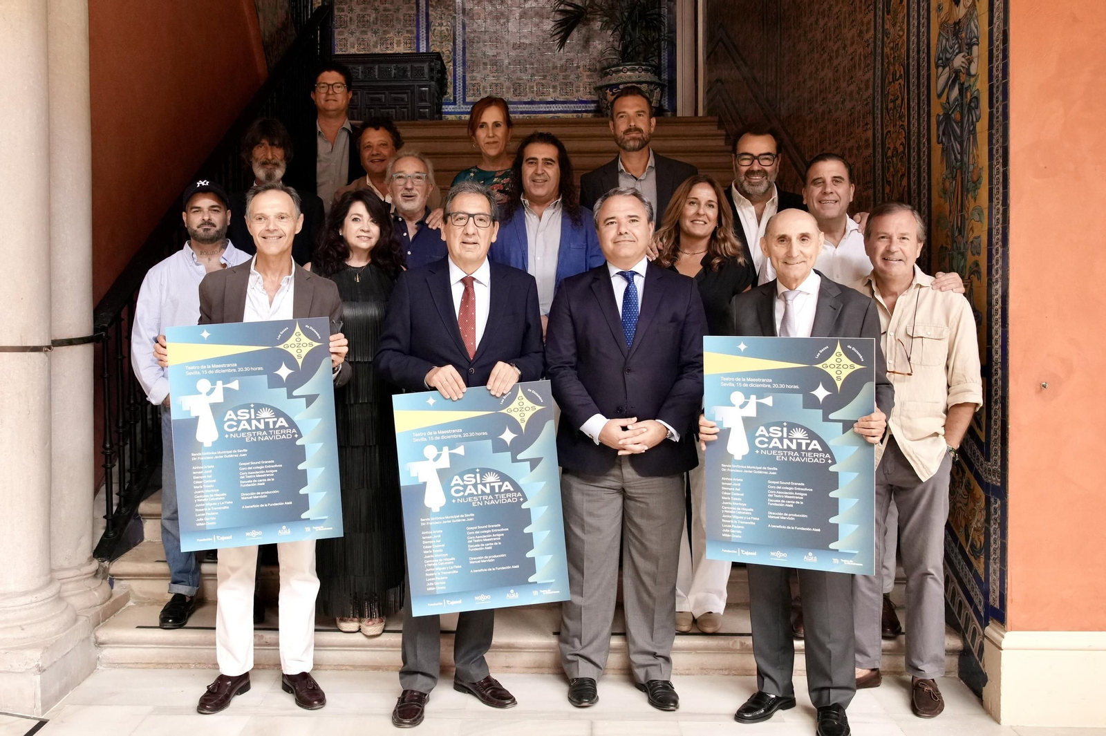 Presentación del Concierto de Navidad de la Fundación Cajasol