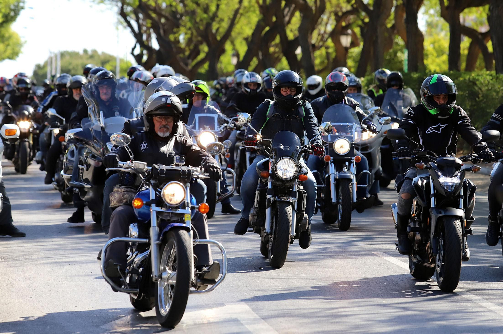 Imágenes de la III Ruta Moto-Solidaria organizada por CSIF