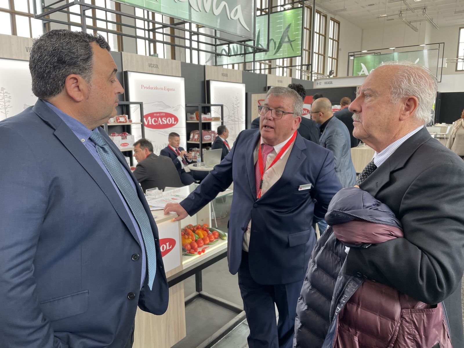 El concejal de Agricultura, Francisco Pérez, presente en Berlín estos días dando apoyo a las empresas municipales.