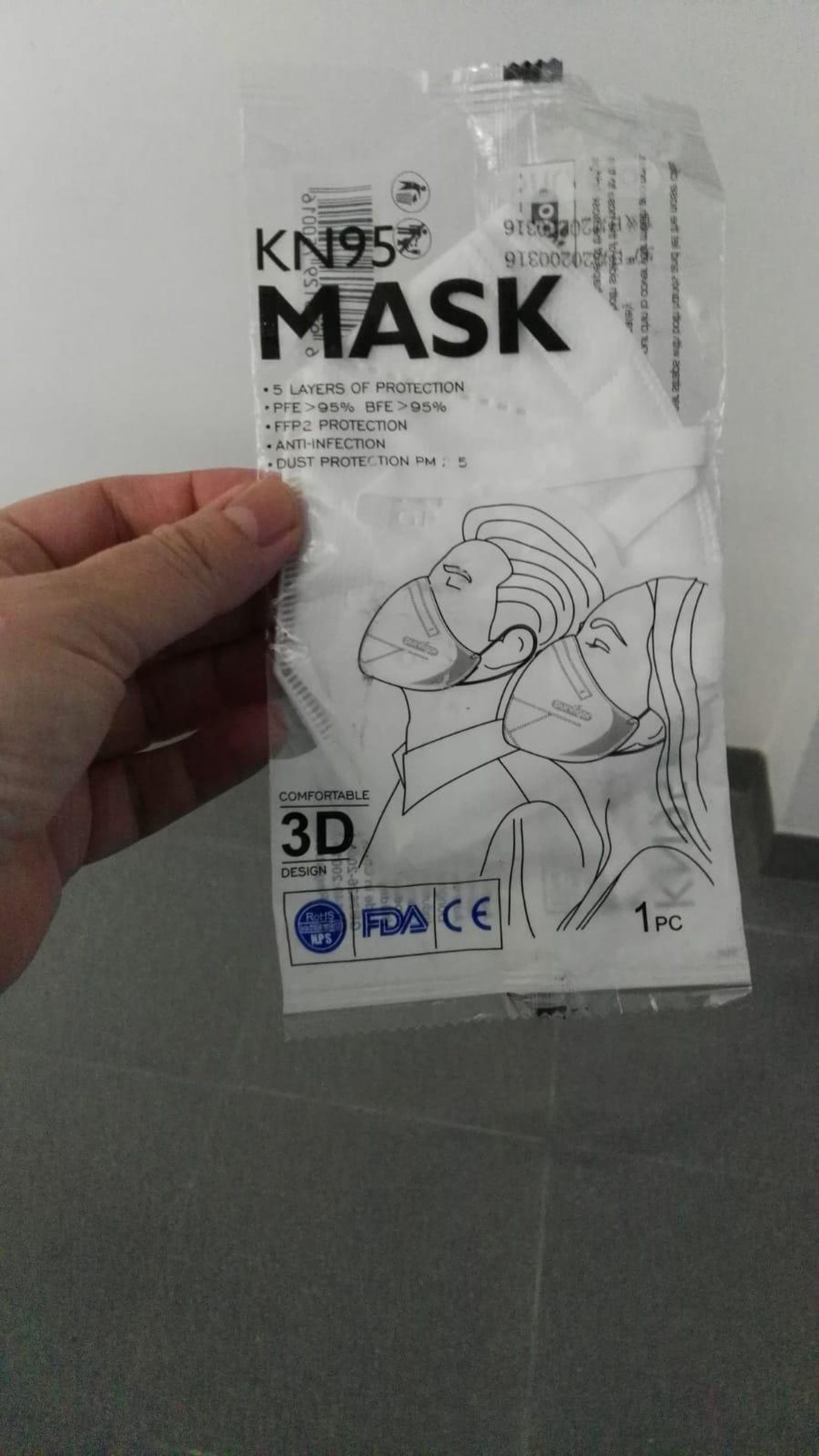 Uno de los modelos retirados.