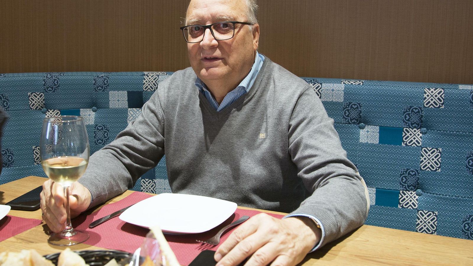 Juan Márquez, durante el encuentro.