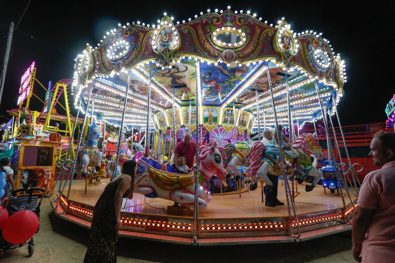 Búscate en las fotos del lunes en la Feria de La Línea