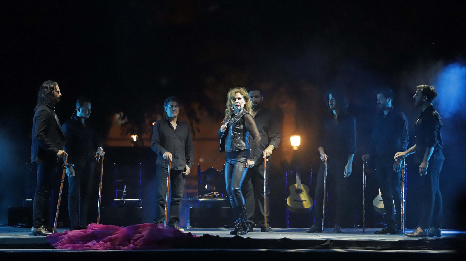 Fotos del espectáculo de José Manuel León y Mónika Bellido en Algeciras