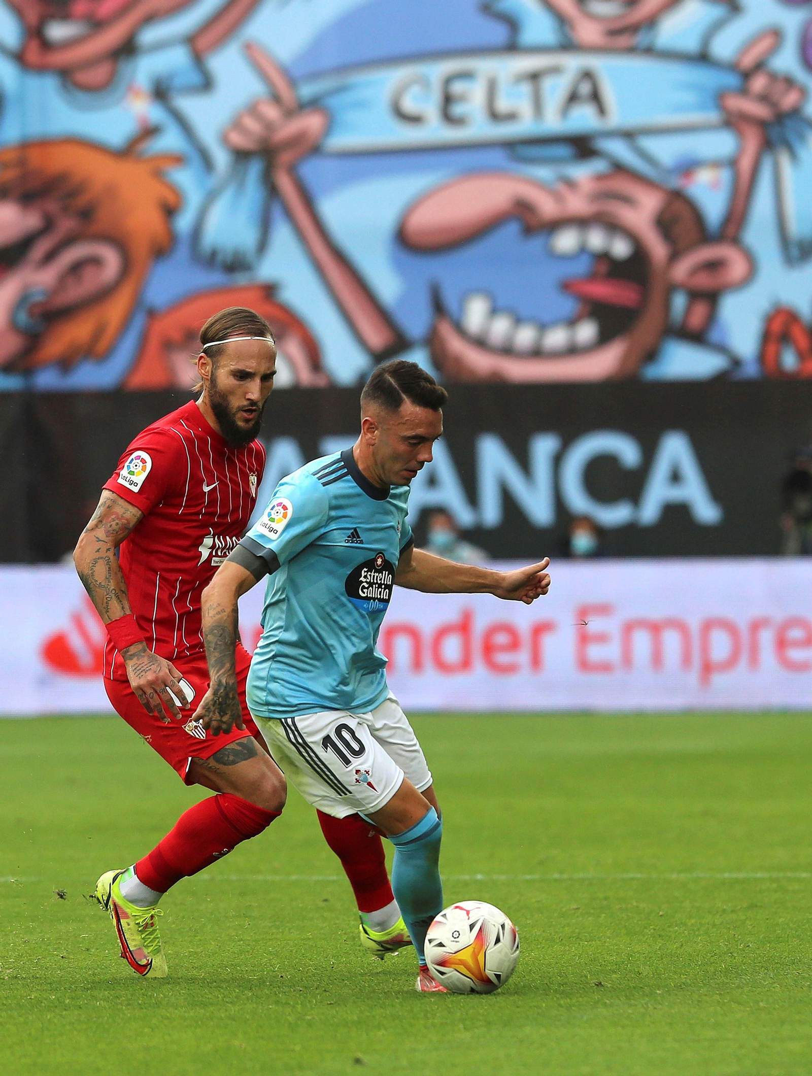 Las imágenes del Celta-Sevilla