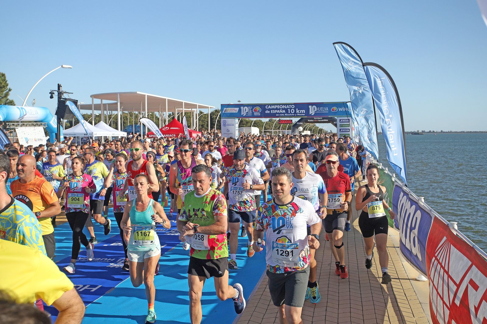 Imágenes de la 10K Puerta del Descubrimiento en Huelva