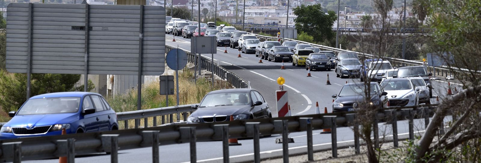 Un tramo de la autovía A-66.