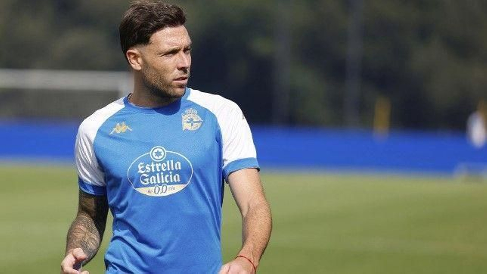 El sevillano en un entrenamiento con su equipo