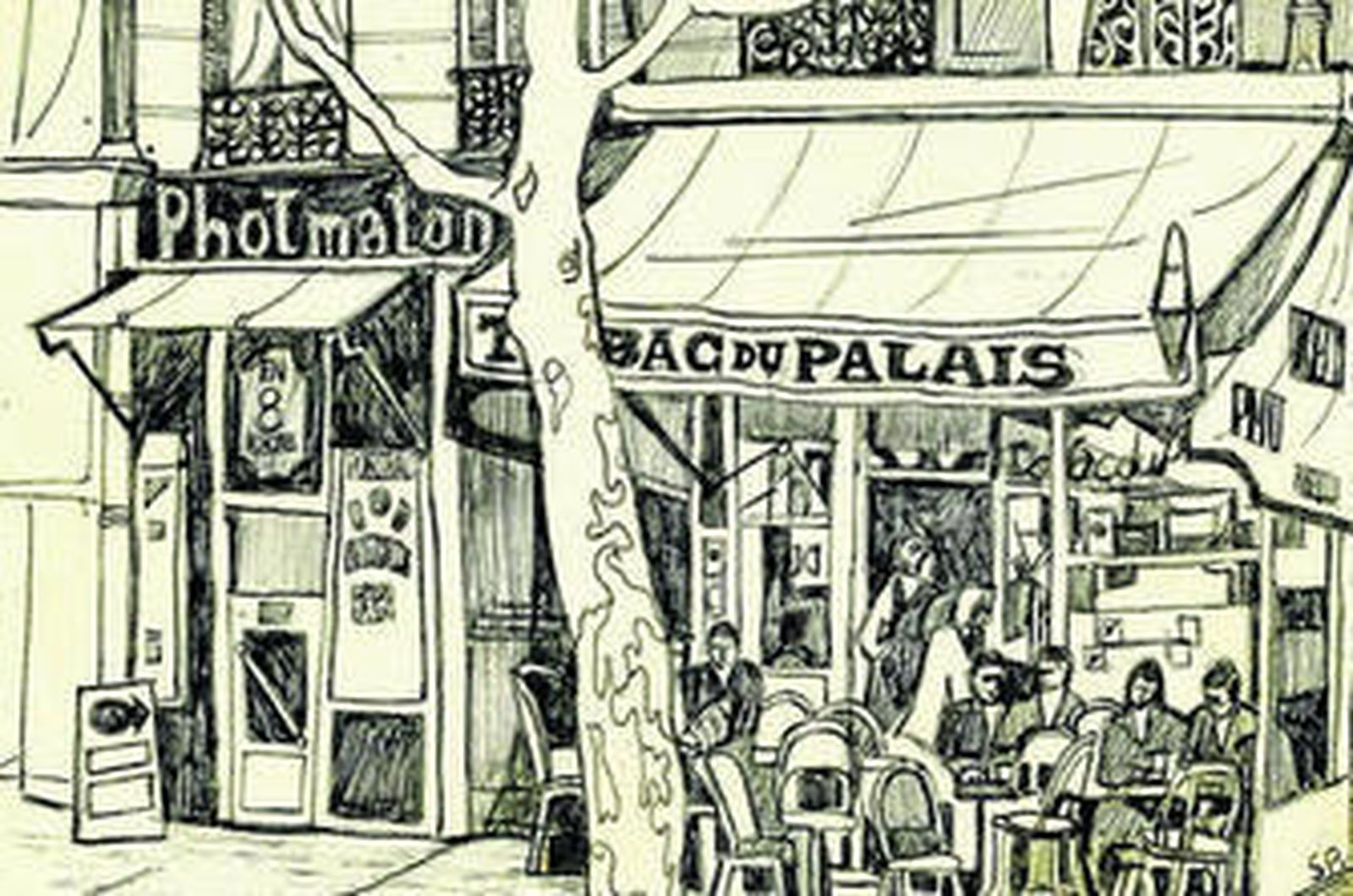 Uno de los dibujos recogidos en el libro de Nórdica, que cuenta con prólogo de la hija de la autora.