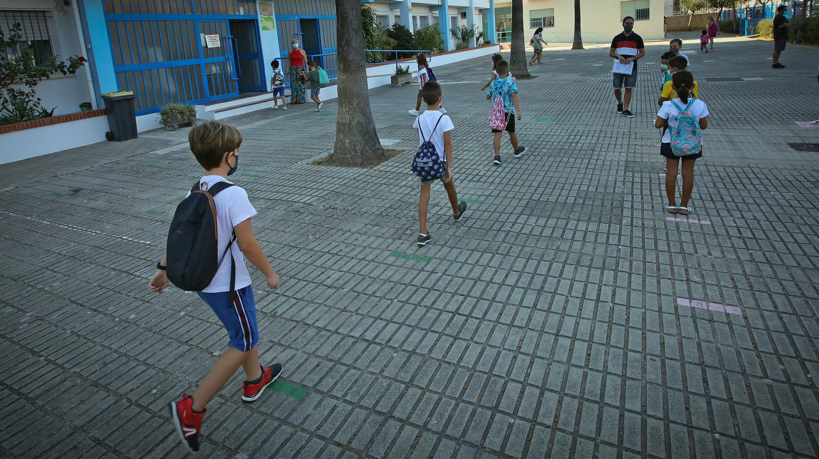 Primer día de la 'Vuelta al Cole' para Infantil y Primaria
