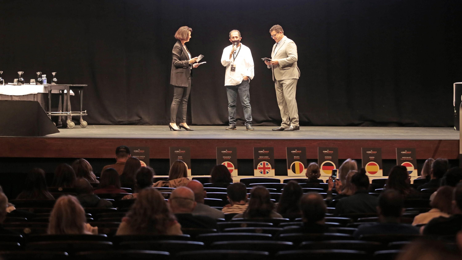 Imágenes de la Copa Jerez en el Teatro Villamarta
