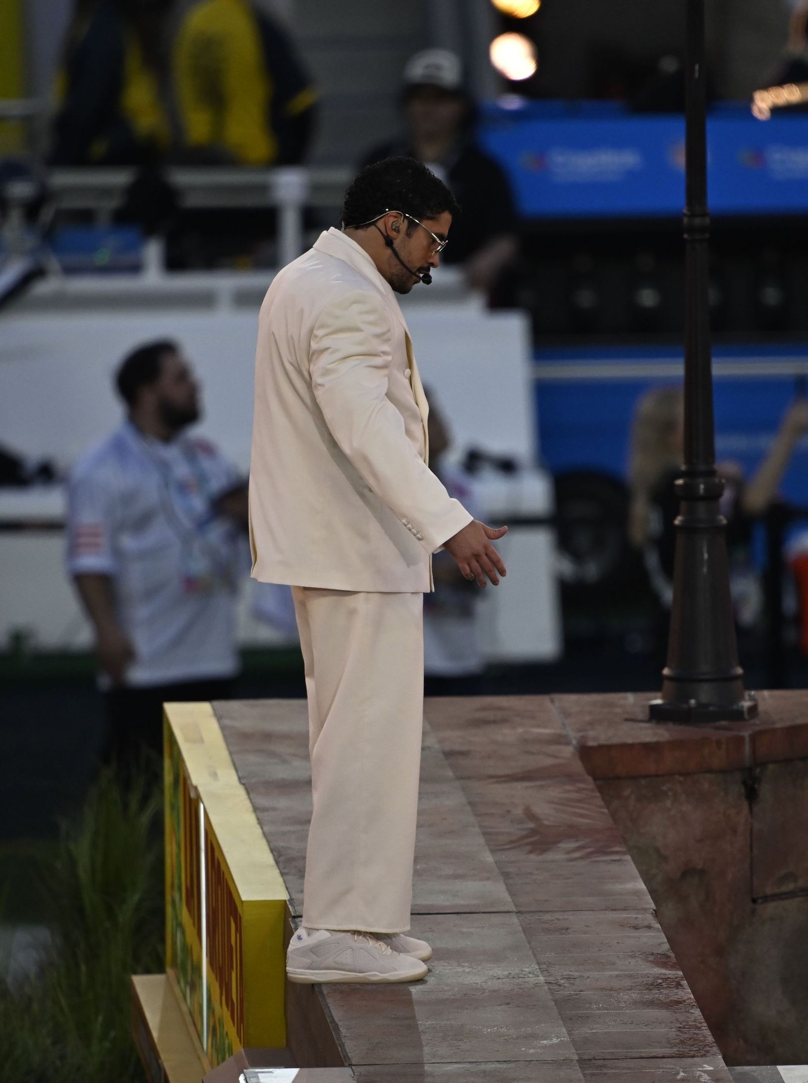 Las mejores fotos de la Super Bowl con la actuación de Bad Bunny